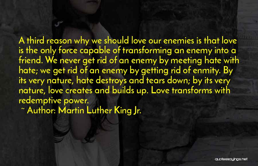 The Force Of Nature Quotes By Martin Luther King Jr.