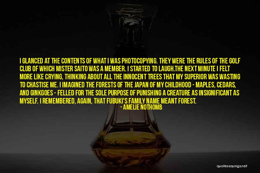The Forest Again Quotes By Amelie Nothomb The Forest Again Quotes By Amelie Nothomb