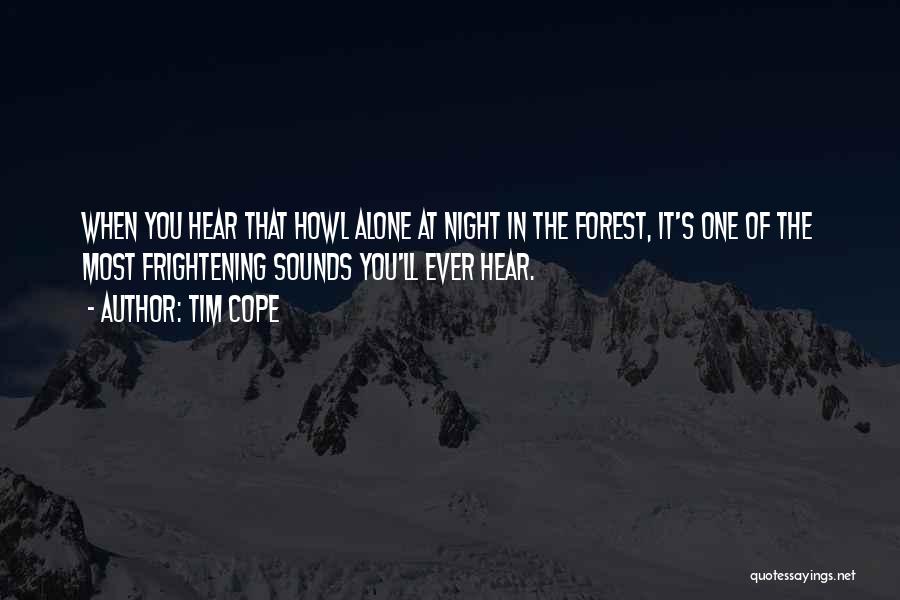 The Forest At Night Quotes By Tim Cope