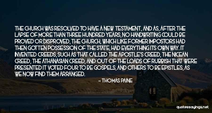 The Four Gospels Quotes By Thomas Paine The Four Gospels Quotes By Thomas Paine