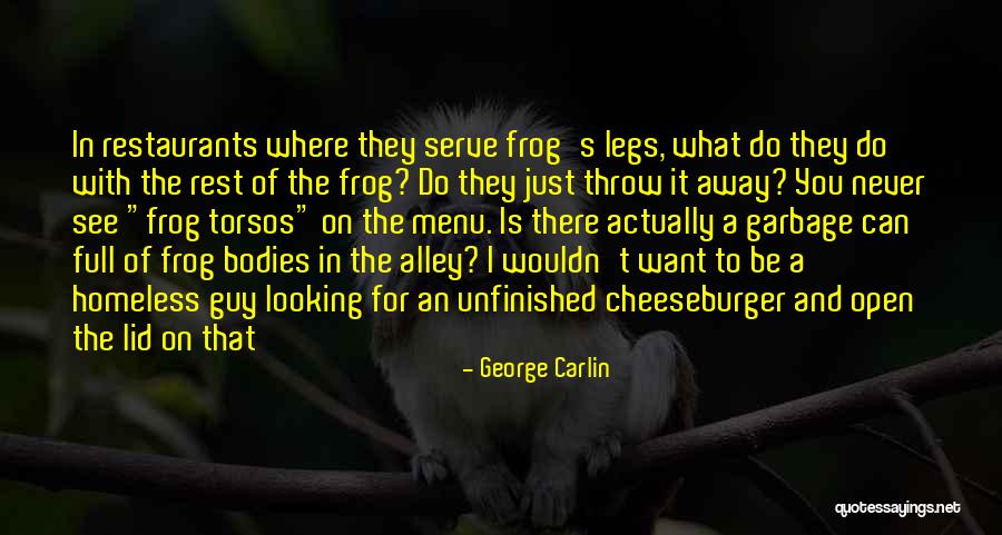 The Frog Quotes By George Carlin The Frog Quotes By George Carlin