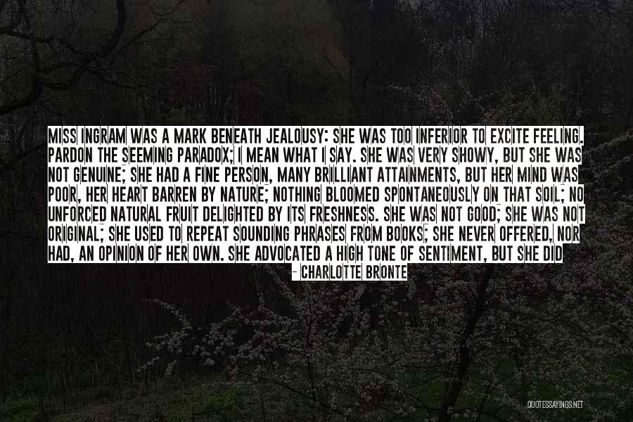 The Fruit Of The Mind Quotes By Charlotte Bronte The Fruit Of The Mind Quotes By Charlotte Bronte