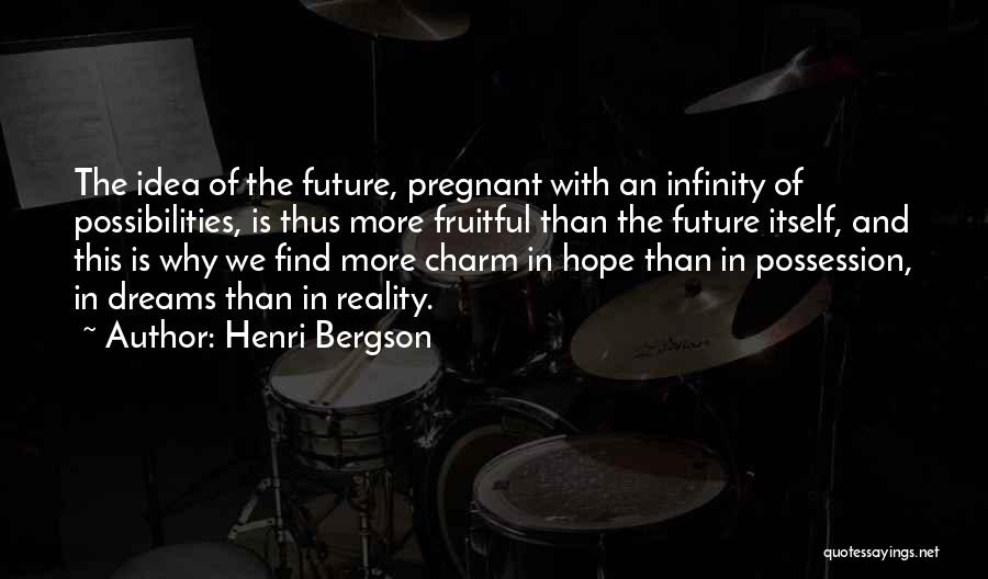 The Future Dreams Quotes By Henri Bergson