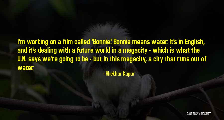 The Future Film Quotes By Shekhar Kapur The Future Film Quotes By Shekhar Kapur
