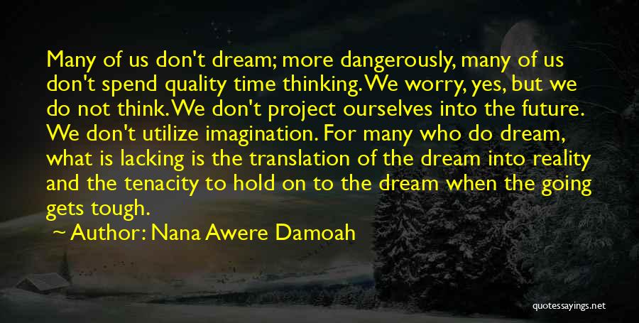 The Future Hold Quotes By Nana Awere Damoah