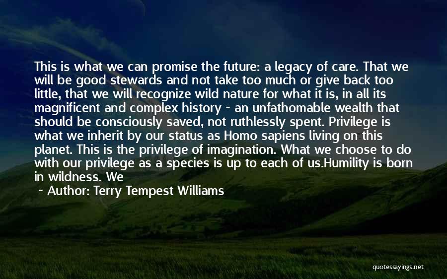 The Future Of Our Planet Quotes By Terry Tempest Williams