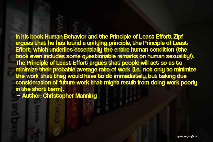 The Future Of Work Quotes By Christopher Manning