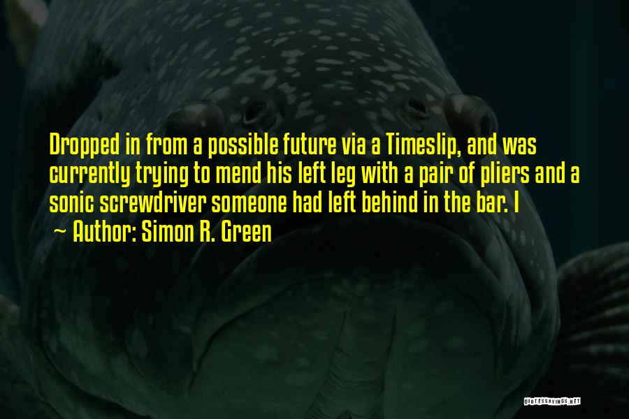 The Future With Someone Quotes By Simon R. Green