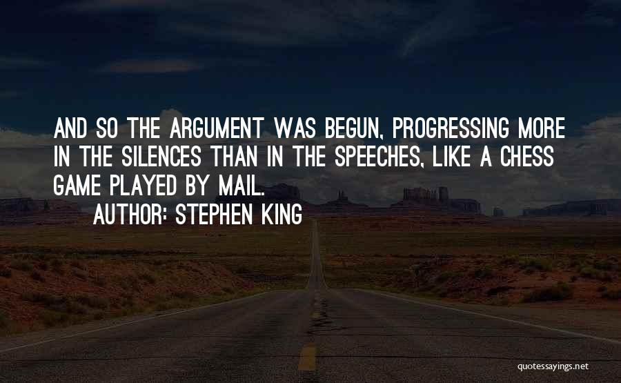 The Game Has Just Begun Quotes By Stephen King