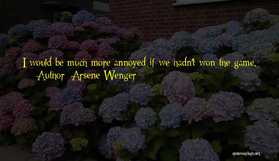 The Game Of Soccer Quotes By Arsene Wenger