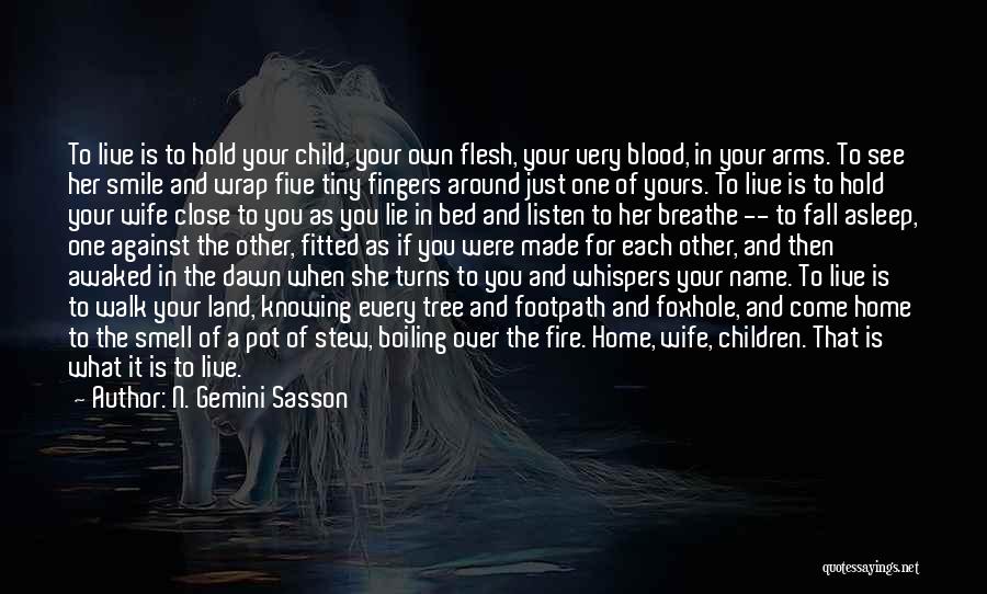 The Gemini Quotes By N. Gemini Sasson
