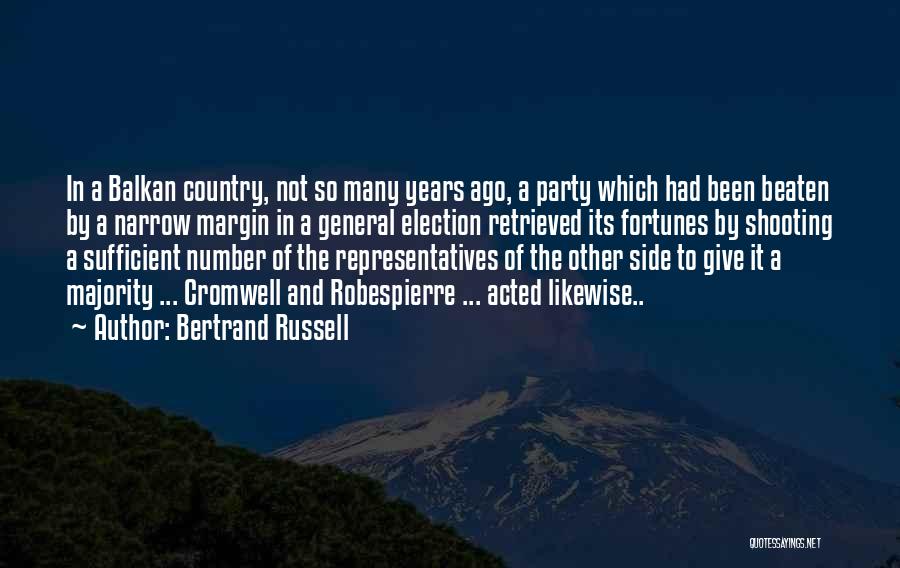 The General Election Quotes By Bertrand Russell