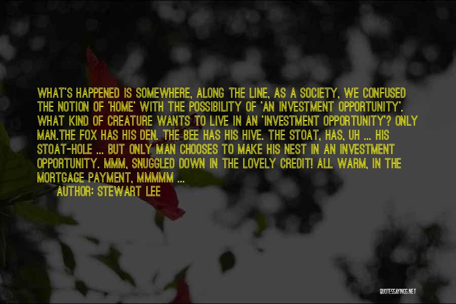 The Gfc Quotes By Stewart Lee