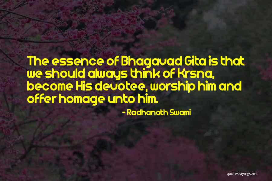 The Gita Quotes By Radhanath Swami The Gita Quotes By Radhanath Swami