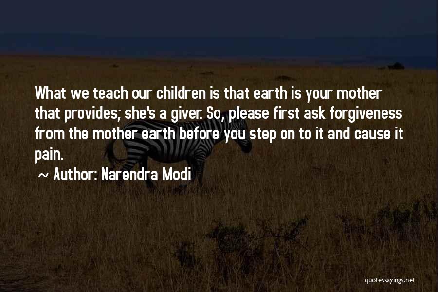 The Giver No Pain Quotes By Narendra Modi