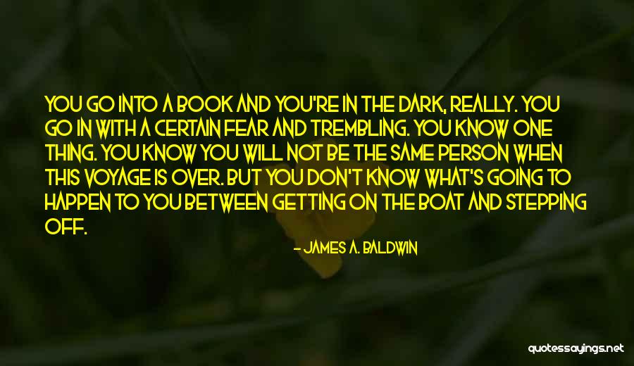 The Go Between Quotes By James A. Baldwin