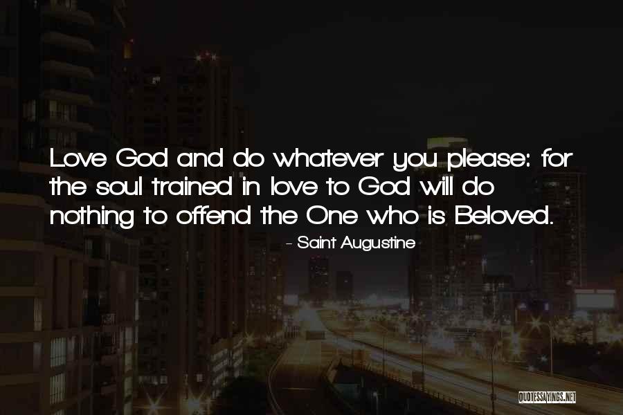 The God In You Quotes By Saint Augustine