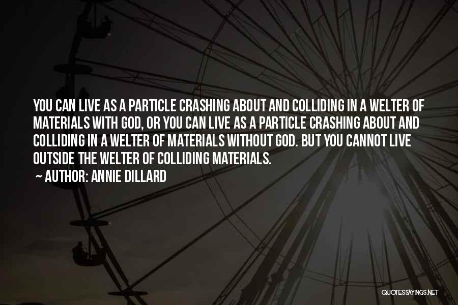 The God Particle Quotes By Annie Dillard