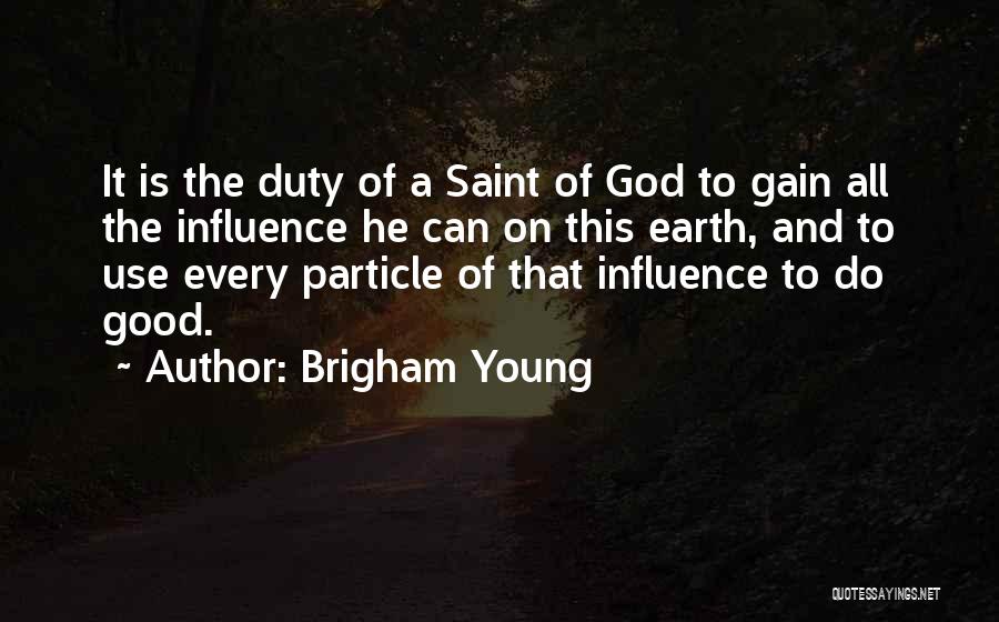 The God Particle Quotes By Brigham Young