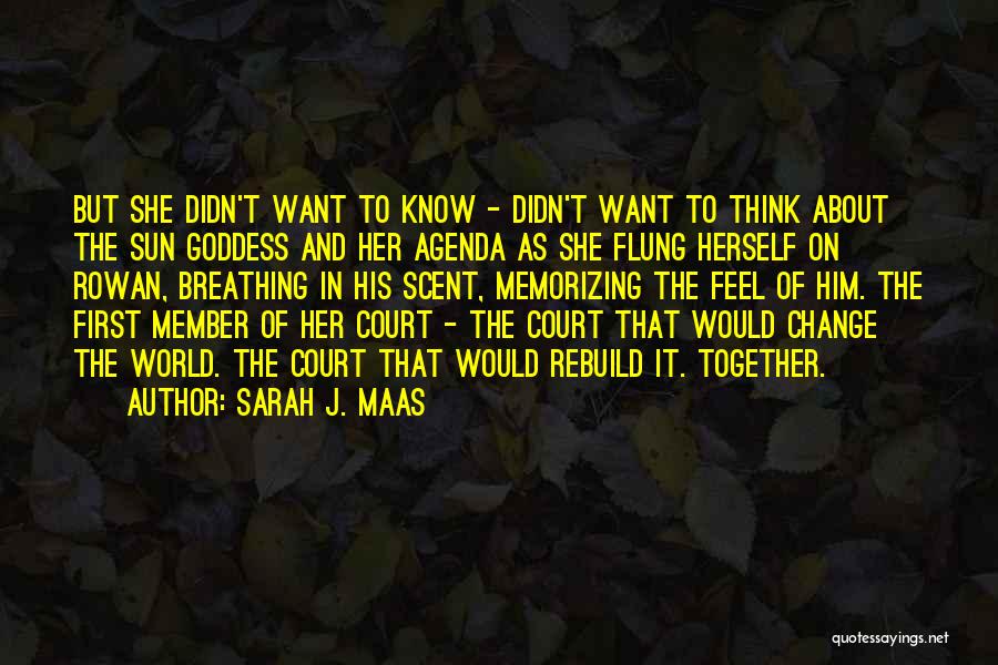 The Goddess Within Quotes By Sarah J. Maas