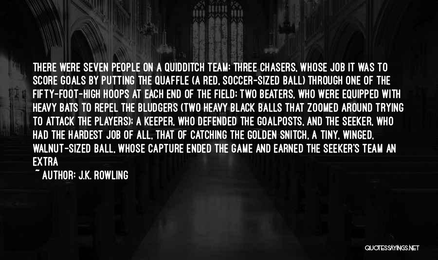 The Golden Snitch Quotes By J.K. Rowling