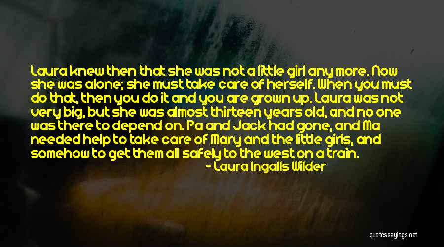 The Gone Girl Quotes By Laura Ingalls Wilder