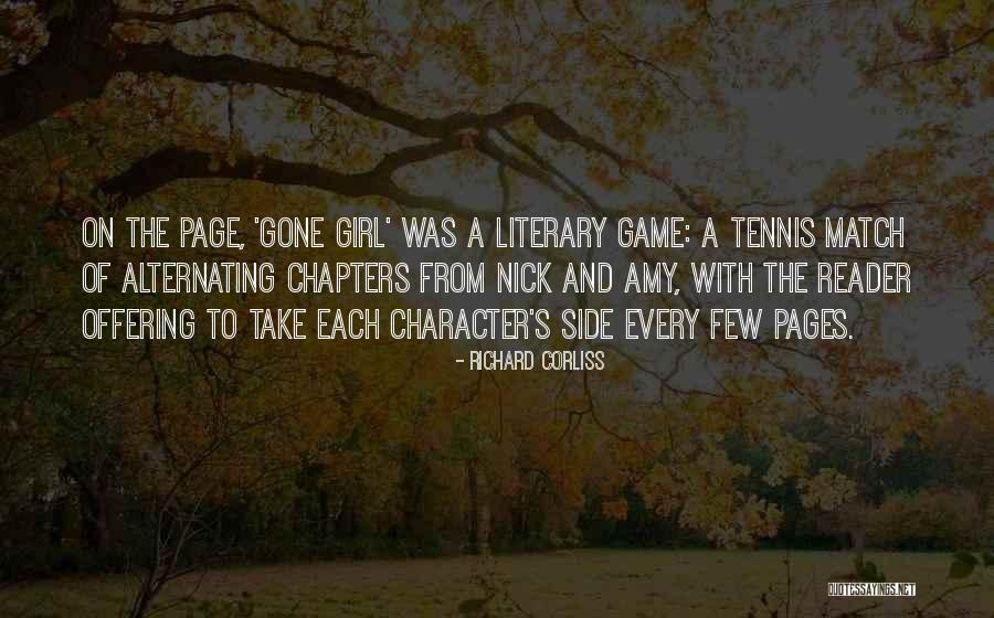 The Gone Girl Quotes By Richard Corliss The Gone Girl Quotes By Richard Corliss