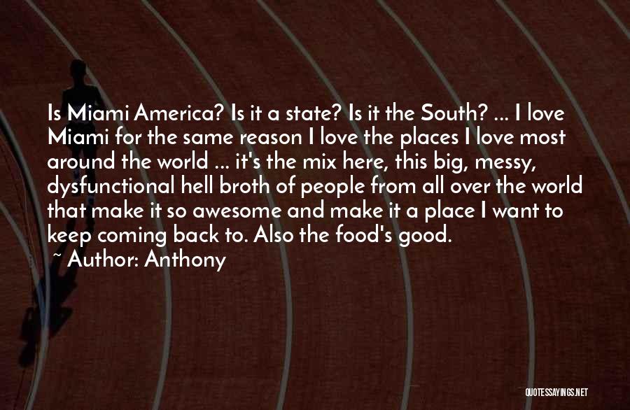 The Good Of America Quotes By Anthony