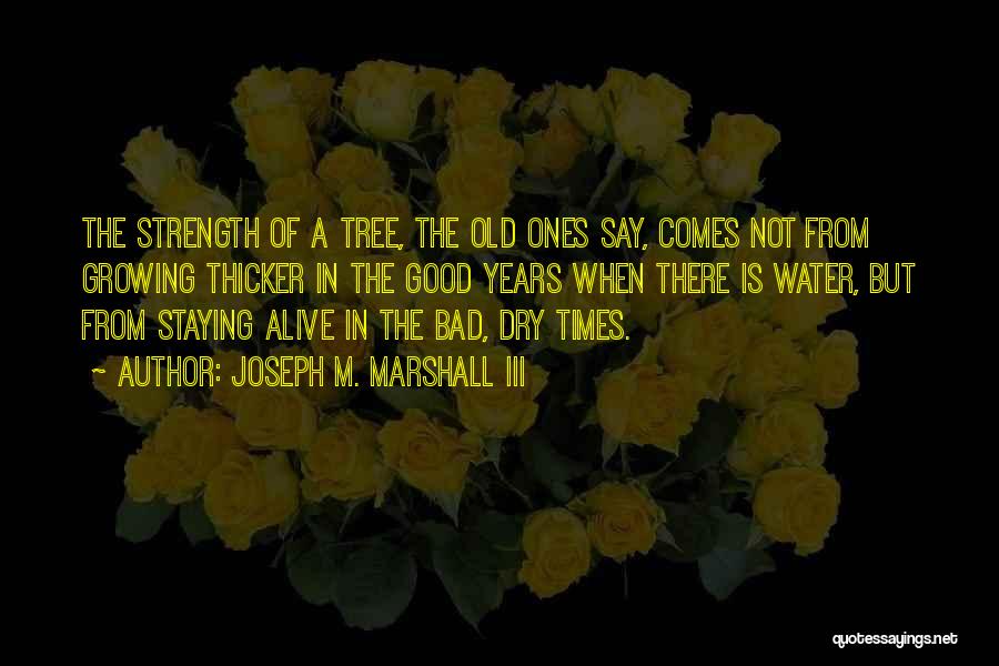 The Good Old Times Quotes By Joseph M. Marshall III