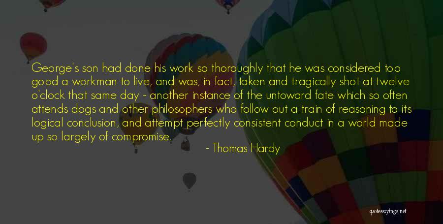 The Good Son Quotes By Thomas Hardy