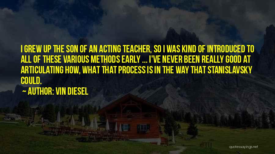 The Good Son Quotes By Vin Diesel