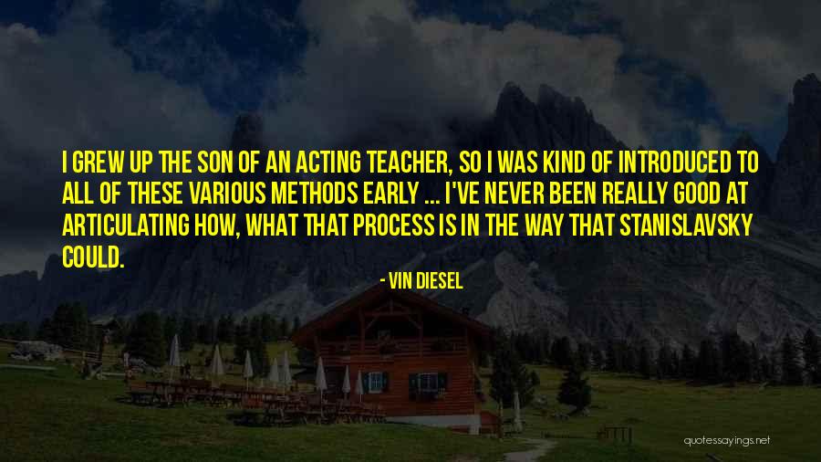 The Good Son Quotes By Vin Diesel