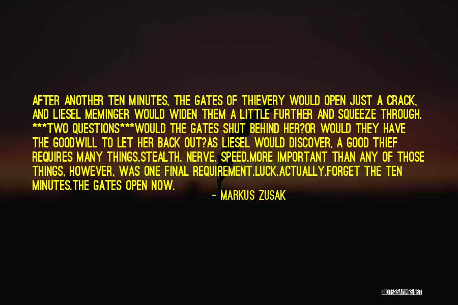 The Good Thief Book Quotes By Markus Zusak The Good Thief Book Quotes By Markus Zusak