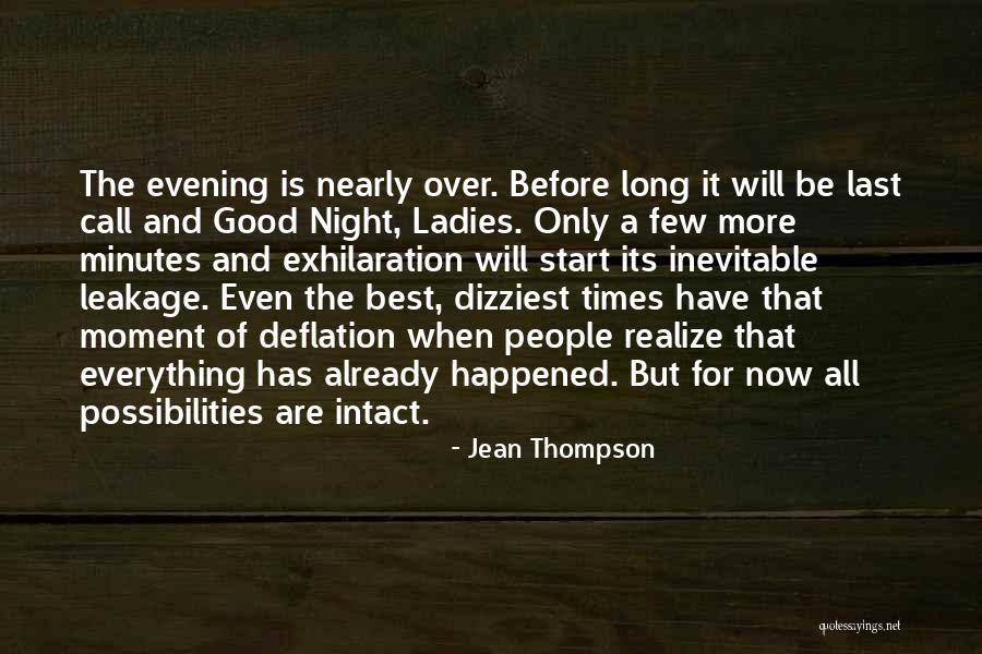 The Good Will Quotes By Jean Thompson