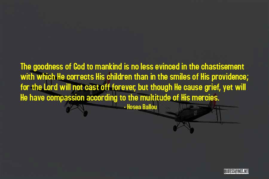 The Goodness Of The Lord Quotes By Hosea Ballou The Goodness Of The Lord Quotes By Hosea Ballou