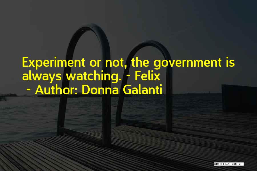 The Government Watching Us Quotes By Donna Galanti