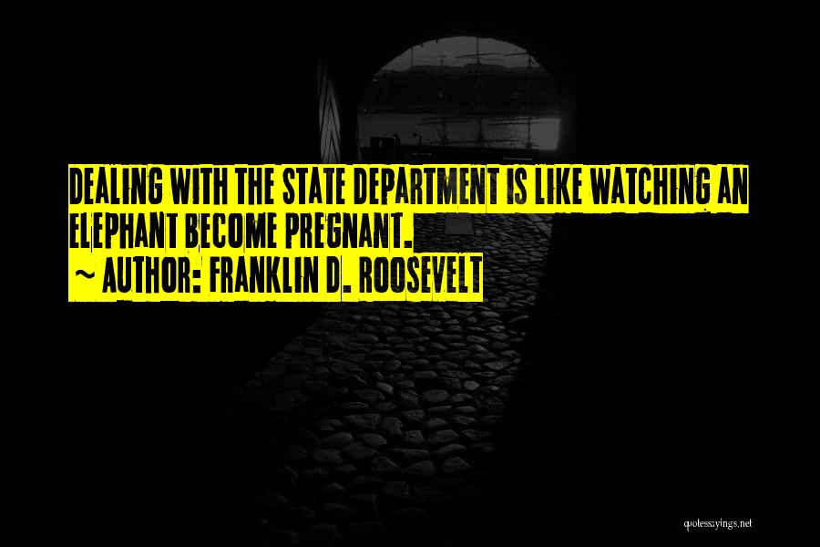 The Government Watching Us Quotes By Franklin D. Roosevelt