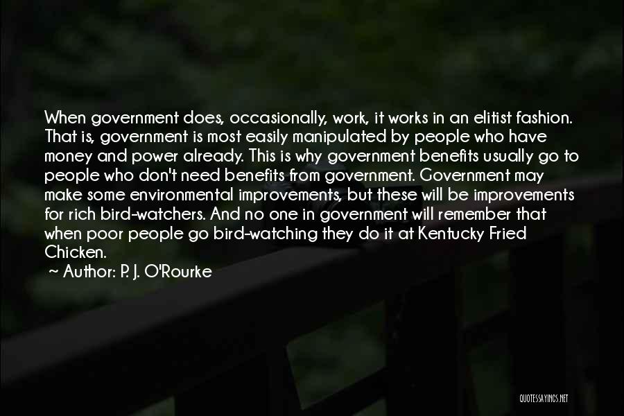 The Government Watching Us Quotes By P. J. O'Rourke