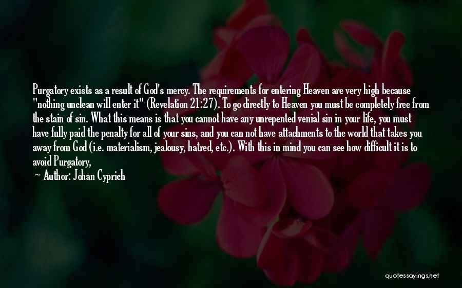The Grace And Mercy Of God Quotes By Johan Cyprich