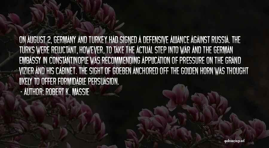 The Grand Alliance Quotes By Robert K. Massie