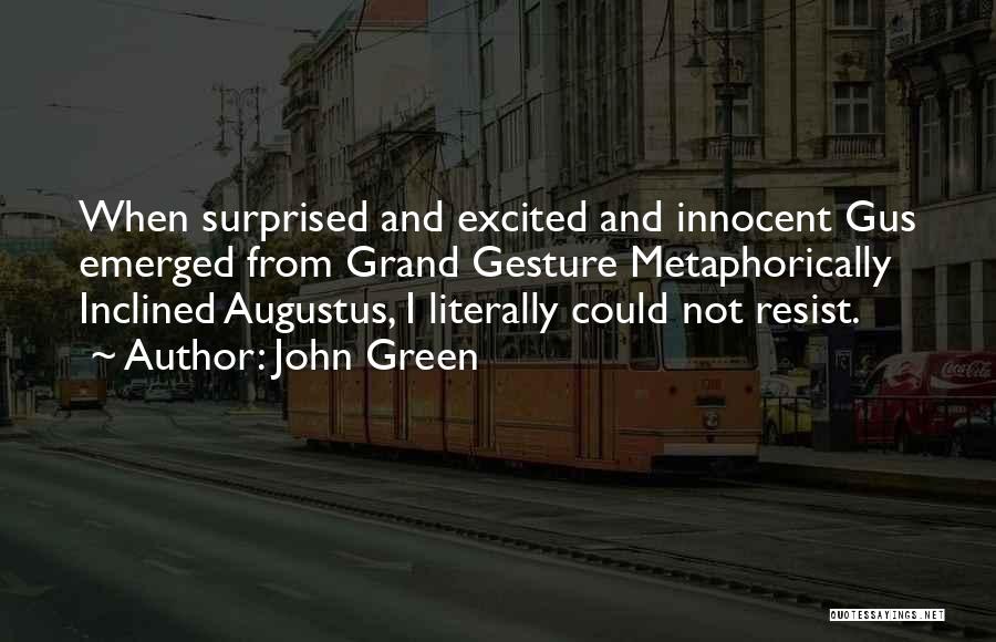 The Grand Gesture Quotes By John Green