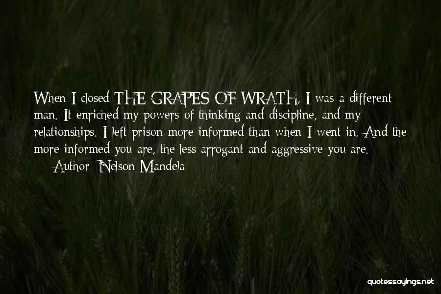 The Grapes Of Wrath Quotes By Nelson Mandela