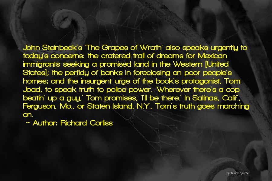 The Grapes Of Wrath Quotes By Richard Corliss