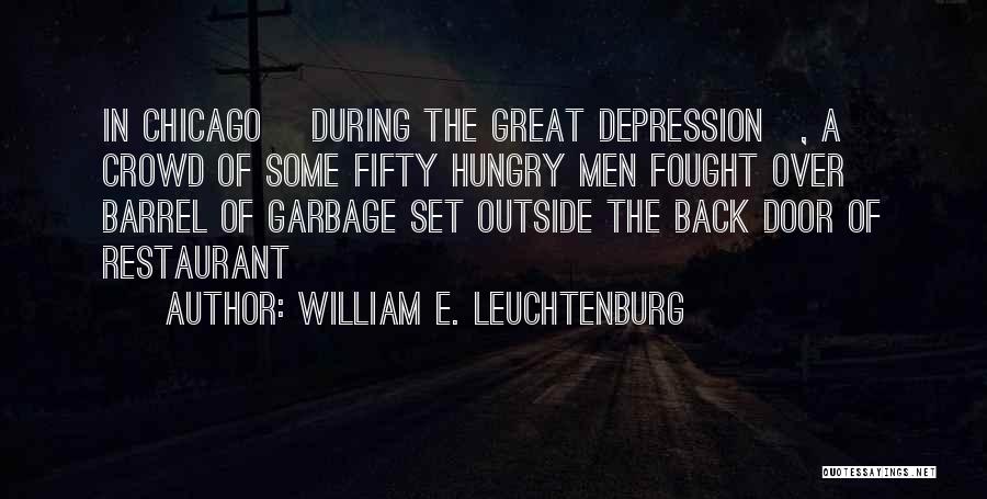 The Great Depression Fdr Quotes By William E. Leuchtenburg