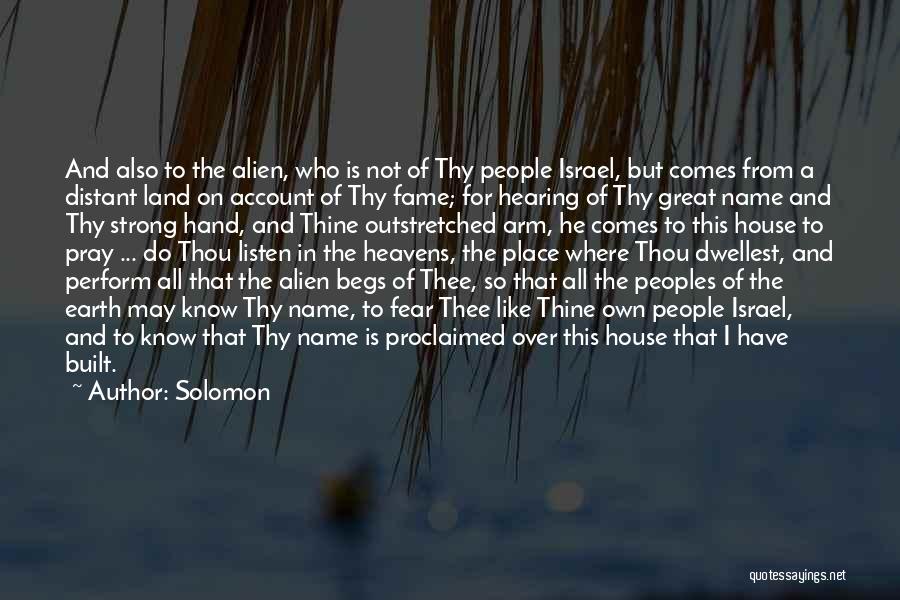 The Great Peoples Quotes By Solomon