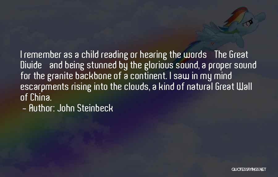 The Great Wall Of China Quotes By John Steinbeck