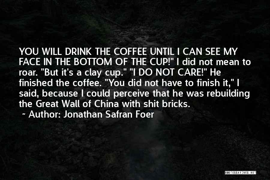 The Great Wall Of China Quotes By Jonathan Safran Foer