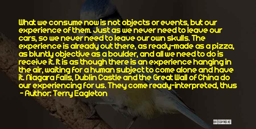 The Great Wall Of China Quotes By Terry Eagleton