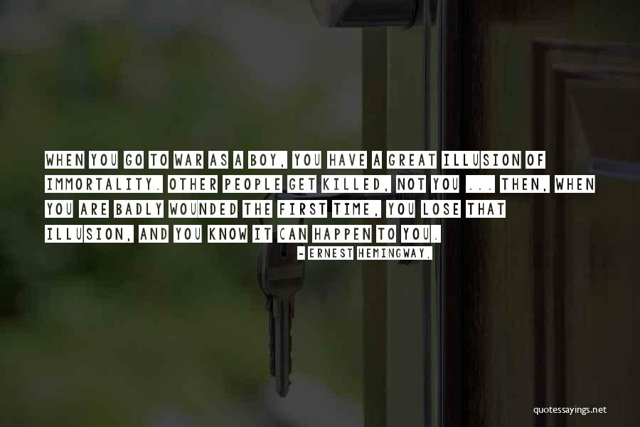 The Great War Quotes By Ernest Hemingway, The Great War Quotes By Ernest Hemingway,