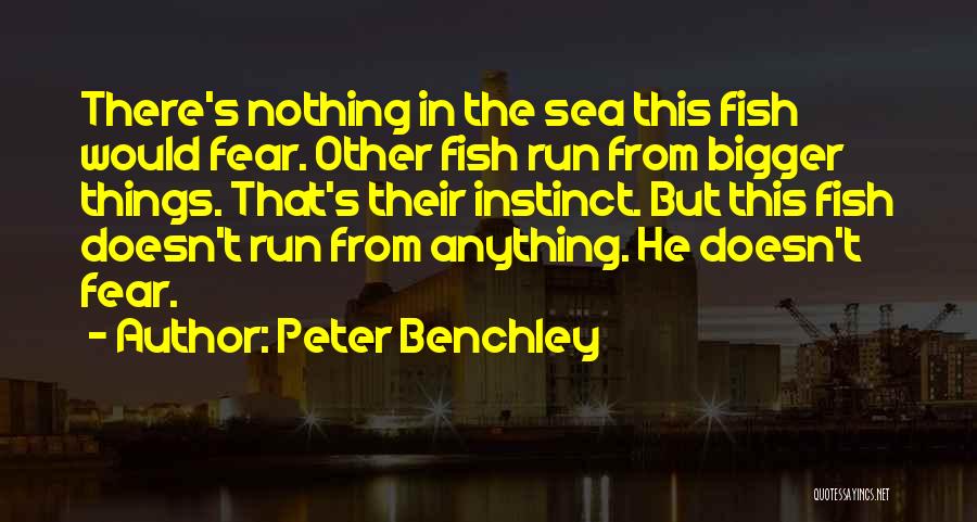 The Great White Shark Quotes By Peter Benchley